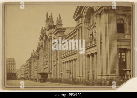 Gare du Chemin de Fer du Nord; Debitte & Hervé; um 1880; Eiklar silber Drucken Stockfoto