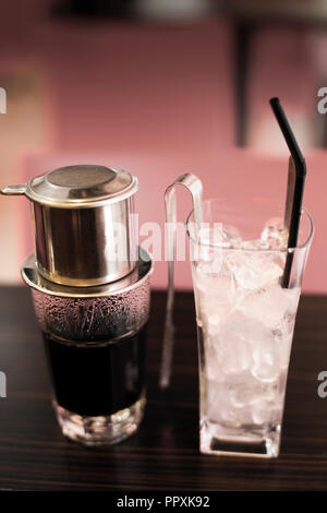 Vietnamesischer Kaffee Stockfoto