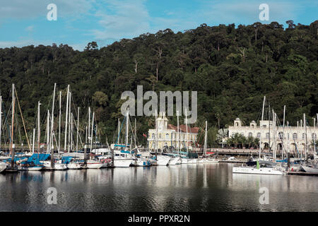 Telaga Harbour Marina auf der Insel Langkawi, Malaysia Stockfoto