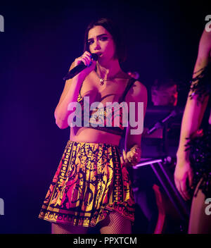 Las Vegas, NV, USA. 27 Sep, 2018. *** Haus AB *** Dua Lipa im Chelsea im Cosmopolitan von Las Vegas in Las Vegas, NV am 27. September 2018. Credit: Erik Kabik Fotografie/Medien Punch/Alamy leben Nachrichten Stockfoto
