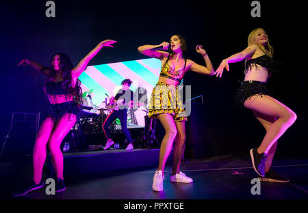 Las Vegas, NV, USA. 27 Sep, 2018. *** Haus AB *** Dua Lipa im Chelsea im Cosmopolitan von Las Vegas in Las Vegas, NV am 27. September 2018. Credit: Erik Kabik Fotografie/Medien Punch/Alamy leben Nachrichten Stockfoto