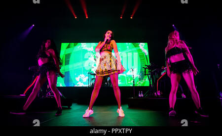 Las Vegas, NV, USA. 27 Sep, 2018. *** Haus AB *** Dua Lipa im Chelsea im Cosmopolitan von Las Vegas in Las Vegas, NV am 27. September 2018. Credit: Erik Kabik Fotografie/Medien Punch/Alamy leben Nachrichten Stockfoto
