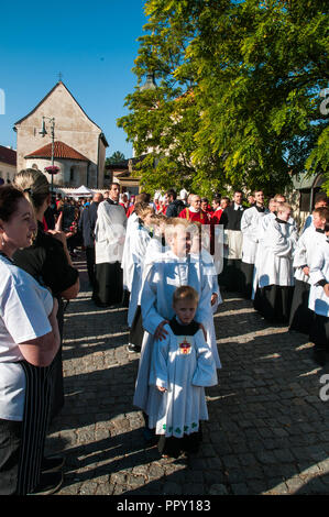 Stará Boleslav, tschechische Republik. 28. September, 2018. Nationale Festival St. Wenzel, Stará Boleslav, tschechische Republik, 28.9.2018 Quelle: Josef pliva/Alamy leben Nachrichten Stockfoto