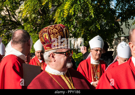 Stará Boleslav, tschechische Republik. 28. September, 2018. Nationale Festival St. Wenzel, Stará Boleslav, tschechische Republik, 28.9.2018 Quelle: Josef pliva/Alamy leben Nachrichten Stockfoto