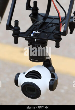 Iowa, USA. 31 Aug, 2018. NED'' (ein Akronym für Nachrichten acht Drone) können mehrere Arten von Kameras. Credit: Viererkabel-Stadt setzt Zeit/ZUMA Draht/Alamy leben Nachrichten Stockfoto