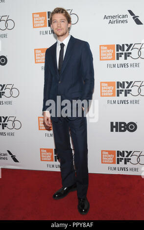 New York, NY, USA. 28 Sep, 2018. Joe Alwyn besucht die Eröffnung Premiere von "Der Favorit", die im Rahmen der 56th New York Film Festival in der Alice Tully Hall, Lincoln Center am 28. September 2018 in New York City. Quelle: John Palmer/Medien Punch/Alamy leben Nachrichten Stockfoto