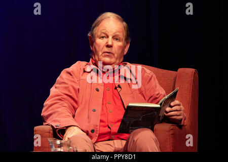 Michael Morpurgo, Lincoln Book Festival 2018, Lincoln Drill Hall Stockfoto