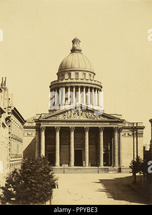 Panthéon, Paris; Bisson Frères, Französisch, aktiv 1840 - 1864, Paris, Frankreich; über 1854 - 1864; Eiklar silber Drucken Stockfoto