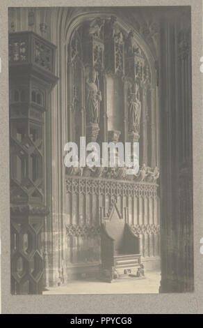 Westminster Abbey, Kapelle von Henry VII; Frederick H. Evans, Großbritannien, 1853 - 1943, 1911; Platin; 24,3 x 15,6 cm Stockfoto