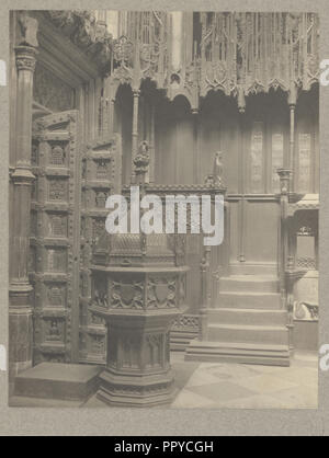 Westminster Abbey, Kapelle von Henry VII; Frederick H. Evans, Großbritannien, 1853 - 1943, 1911; Platin; 24,4 x 19,1 cm Stockfoto