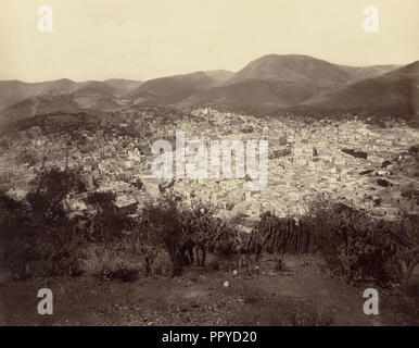 Guanajuanto, Mexiko; William Henry Jackson, Amerikanische, 1843 - 1942, ca. 1890; Eiklar silber Drucken Stockfoto