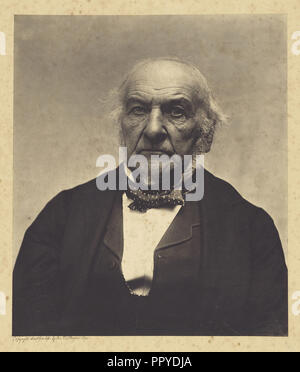 William Ewart Gladstone; Frau Eveline W.H. Myers, Großbritannien, 1856 - 1937, London, England, 25. April 1890; Platin; Drucken 28.4 Stockfoto