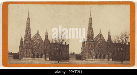 Mt. Vernon M.E. Church, Methodist Episcopal Church, Mount Vernon Square, Baltimore, Maryland; T.P. Varley, Amerikanische, aktiv Stockfoto