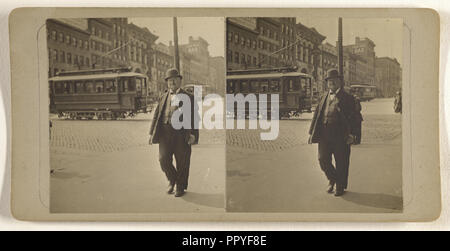 Johannes Boos; Julius M. Wendt, Amerikanische, aktive 1900s - 1910s, 1900s; Silbergelatineabzug Stockfoto