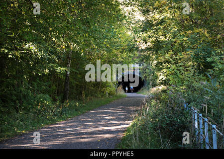 Die monsal Trail Derbyshire Peak District Stockfoto