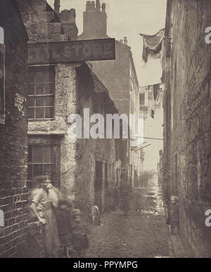 Alte Vennel, High Street; Thomas Annan, Scottish, 1829-1887, Glasgow, Schottland; negative 1868 - 1871; 1877; Co2 Stockfoto