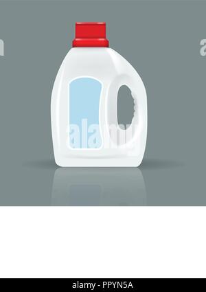 Waschmittel Pulver Verpackung Design. Waschmittel, Waschmaschine