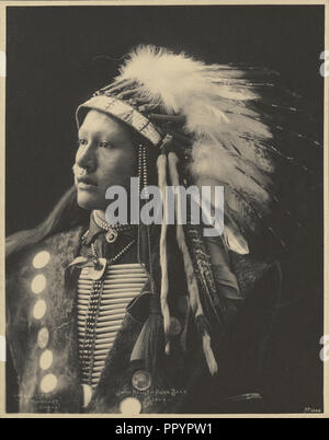 John Hollow Horn Bear, Sioux; Adolph F. Muhr, Amerikanische, gestorben 1913, Frank A. Rinehart, amerikanischen, 1861-1928, 1898; Platin Stockfoto