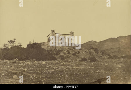 Pyramide Artificielle, Mitla, Anciennement surmontee d'un-Tempel; Désiré Charnay, Französisch, 1828 - 1915, Oaxaca, Mexiko; 1862 Stockfoto