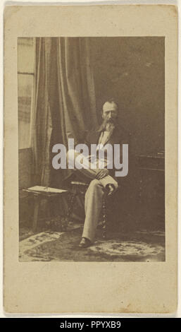 Horace Vernet, 1789 - 1863, Französisch; ca. 1862; Eiklar silber Drucken Stockfoto