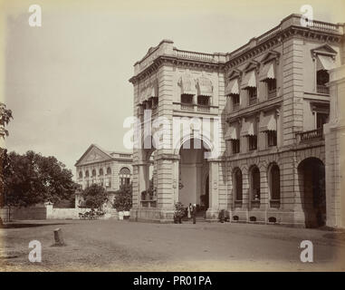 Grand Oriental Hotel, Colombo, Colombo, Sri Lanka; nach 1875 - 1890 s; Eiklar silber Drucken Stockfoto