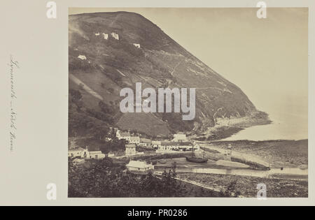 Lynmouth North Devon; Francis Bedford, Englisch, 1815,1816 - 1894, oder Arthur James Melhuish, Englisch, 1829-1895 zurückzuführen Stockfoto