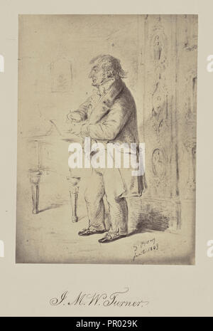 J. M. W. Turner; Caroline Bertolacci, Britischen, geboren 1825 , 1860 - 1890, um 1863; Eiklar silber Drucken Stockfoto