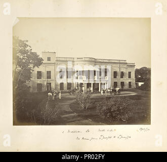 2 Middleton Straße, Nordseite, in unserem Haus vom 4. Juni '66 bis zum 4. Juni '72; Kolkata, West Bengal, Indien, Asien; April 1870 Stockfoto