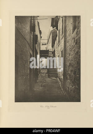 Schließen Nr. 128 Saltmarket; Thomas Annan, Scottish, 1829-1887, Glasgow, Schottland; negative 1868; 1900; Photogravure Stockfoto