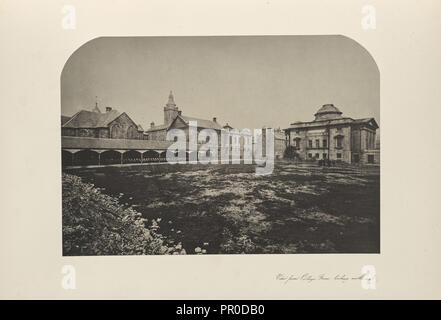 Blick vom College Green, nach Nordosten; Thomas Annan, Scottish, 1829-1887, Glasgow, Schottland; 1871; Co2 drucken Stockfoto