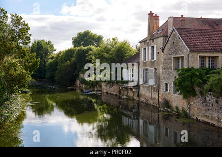 Riverside house Stockfoto