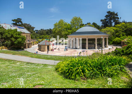 Anzeigen von Karussell, Golden Gate Park, San Francisco, Kalifornien, Vereinigte Staaten von Amerika, Nordamerika Stockfoto