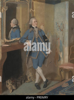 Portrait von John, Herr Mountstuart, später 4. Earl und 1 Bute; Jean-Étienne Liotard, Schweiz, 1702 - 1789, 1763 Stockfoto