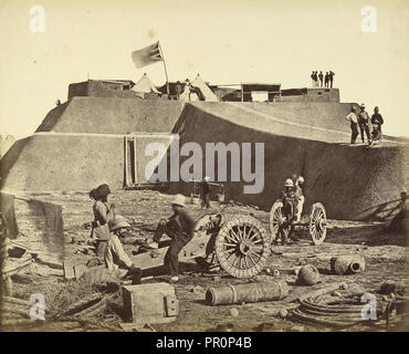 Stab, Pehtung Fort, Binhai New Area, Tianjin, China; Felice Beato, 1832-1909, Henry Hering, 1814-1893, Pehtang Stockfoto