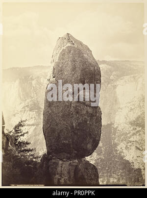 Agassiz Spalte, in der Nähe der Union; Carleton Watkins, amerikanischen, 1829-1916, I.W. Taber, American, 1830-1912, Yosemite Stockfoto