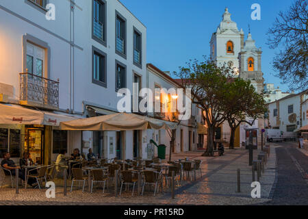 Santo Antonio Kirche in Lagos, Algarve, Portugal, Europa Stockfoto