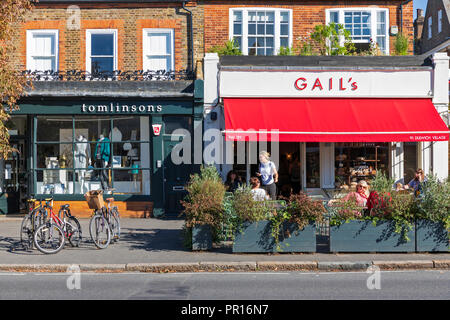 Gail handwerkliche Bäckerei in Dulwich Village High Street, Southwark, London, England, Vereinigtes Königreich Stockfoto