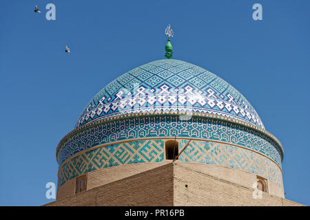 Jameh Moschee (Freitagsmoschee), Stadt Yazd, Iran, Naher Osten Stockfoto