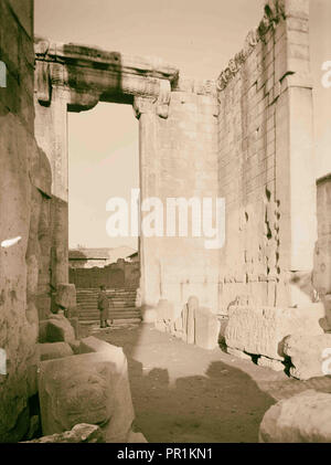 Die Türkei. Ankara. Tempel des Augustus Caesar. 1935, Türkei, Ankara Stockfoto