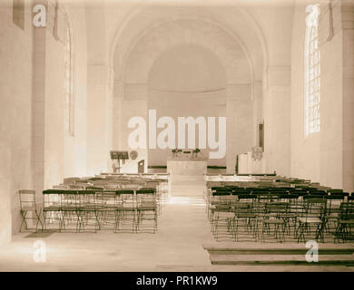 St. Andrews Kirche, St. Andrew's aus dem Norden. 1934, Jerusalem, Israel Stockfoto