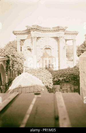 Baalbek. Tempel der Venus. 1936, Libanon, Baʻlabakk, BaʻLabakk Stockfoto