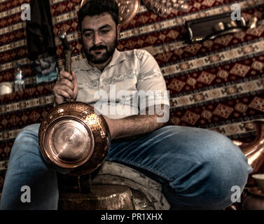 Gaziantep Bakırcılar Basar Stockfoto