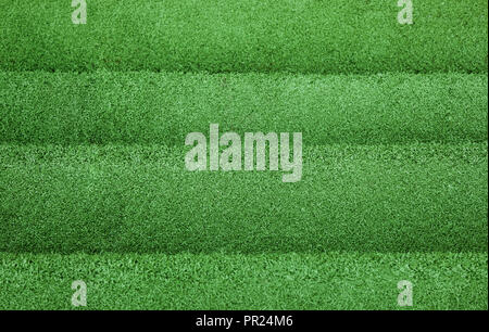 Grüner Kunstrasen Textur Hintergrund Stockfoto