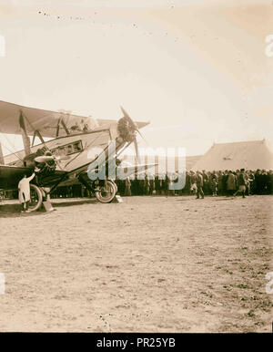 Imperial Airways Flugzeug 1927, West Bank, Rām Allāh Stockfoto