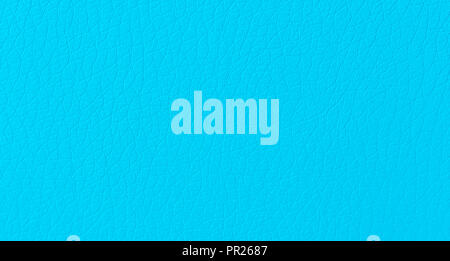 Moderne fake Blau Leder Haut Muster Makro Nahaufnahme Textur Hintergrund Stockfoto
