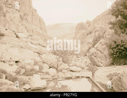 Ain Farah Schlucht. 1940, West Bank Stockfoto