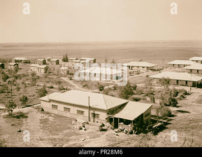 Jüdische Siedlung des Gat in der Nähe von Ancient Gath, östlich von Gaza Road, 1941 gegründet. 1946, Israel, Gat Stockfoto