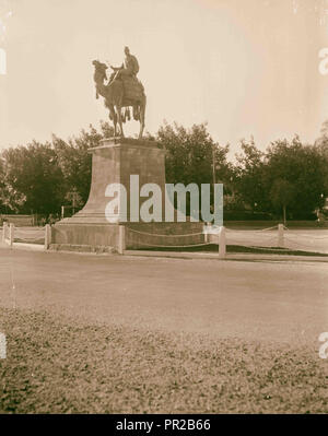 Sudan. Khartum. Profil des Gordon Statue. 1936, Sudan, Khartum Stockfoto