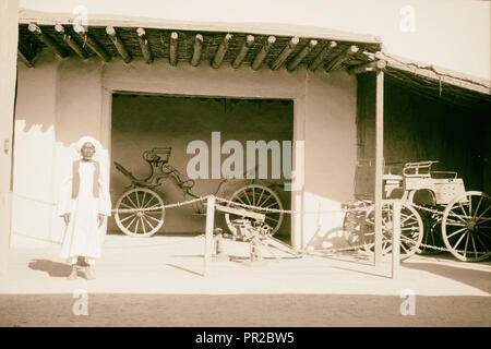 Sudan. Omdurman. Im Haus des Khalifa. Khalifa's Wagen. 1936, Sudan, Omdurman Stockfoto