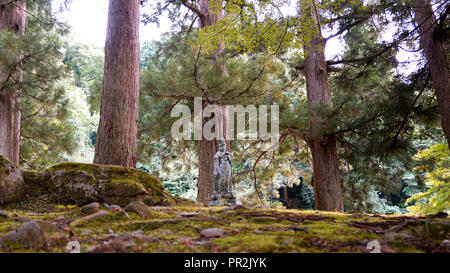 Fuikui/Japan - 19. August 2018: Eihei-ji ist eines der beiden wichtigsten Tempel des Soto Zen Schule des Buddhismus, die größte einzelne Konfession ich Stockfoto